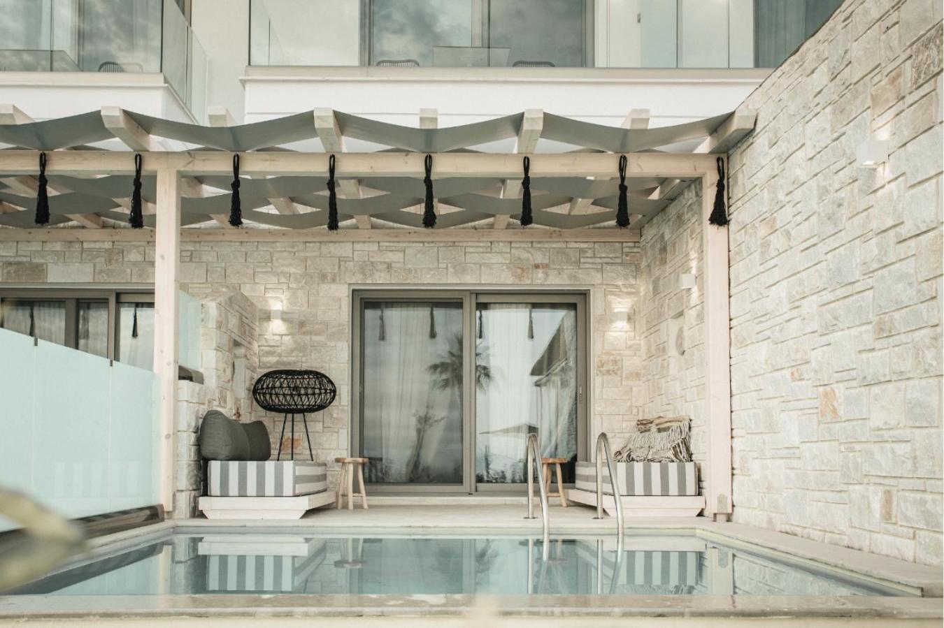 Blue Carpet Luxury Suites Пефкохори Экстерьер фото